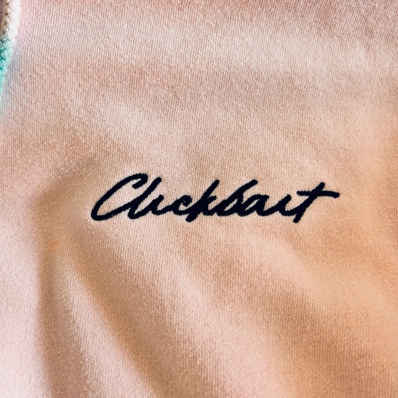 David Dobrik Clickbait Tie-Dye hoodie Gently used condition - Picture 5 of 5